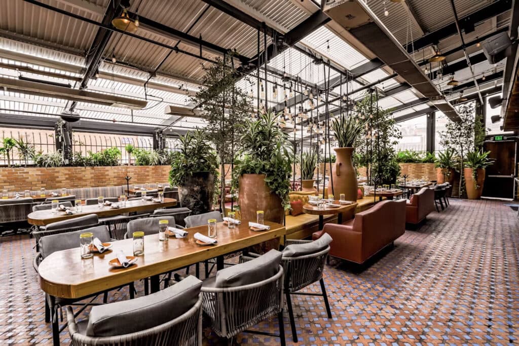 Interior of Vidorra Cocina, coming soon to Cummins Station Nashville